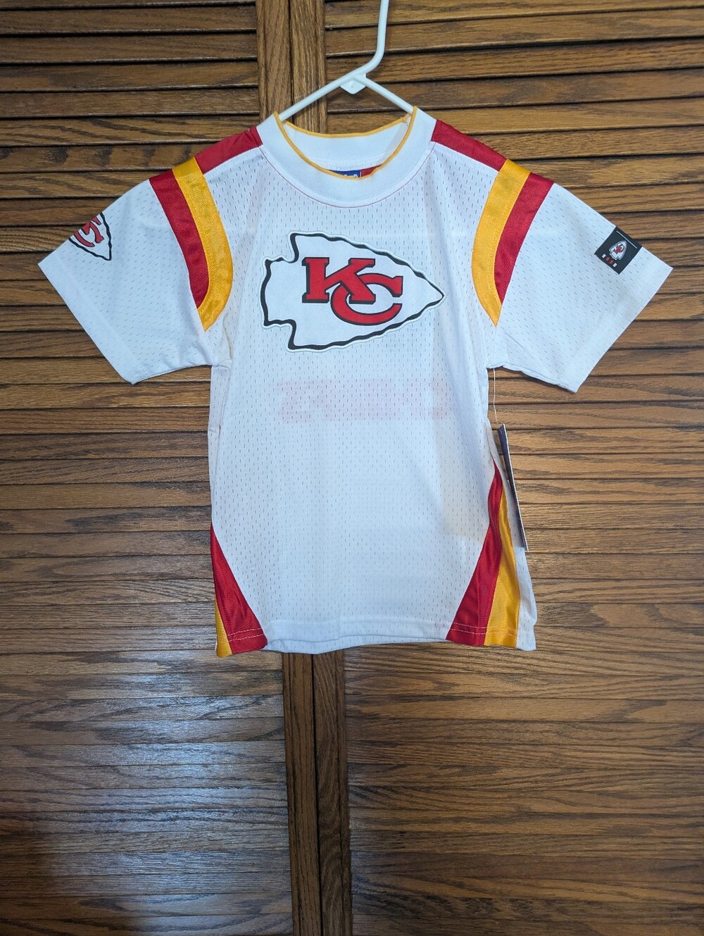 Kansas City‎ Chiefs NWT Youth Size Jersey Size 7